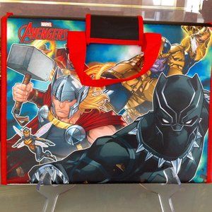 Marvel Avengers Reading, Sticker, Color and Draw Activity Storage Case